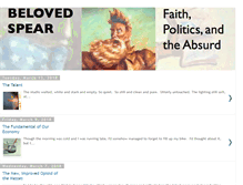 Tablet Screenshot of belovedspear.org